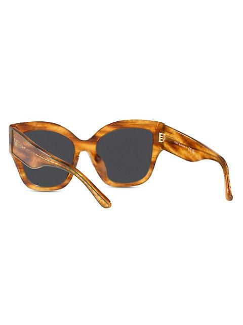 54MM Oversized Cat-Eye Sunglasses商品第6张图片规格展示
