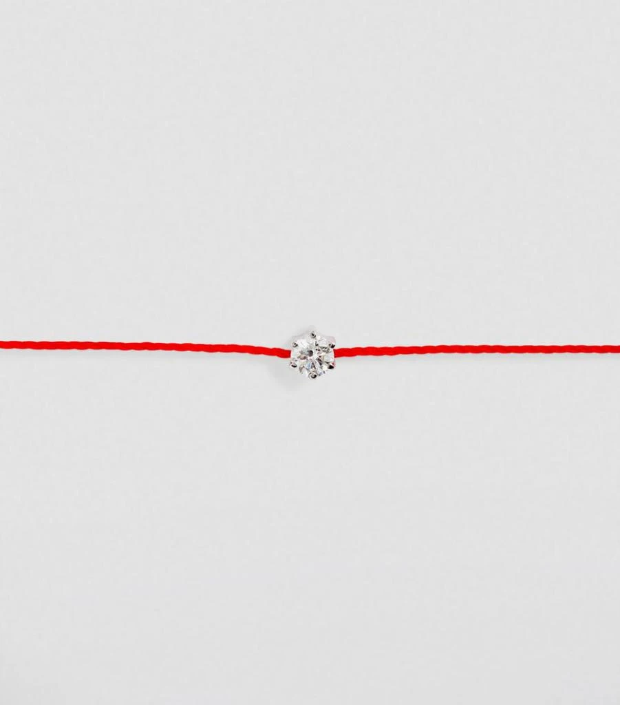 商品Redline|White Gold and Diamond Absolu Thread Bracelet,价格¥5244,第3张图片详细描述