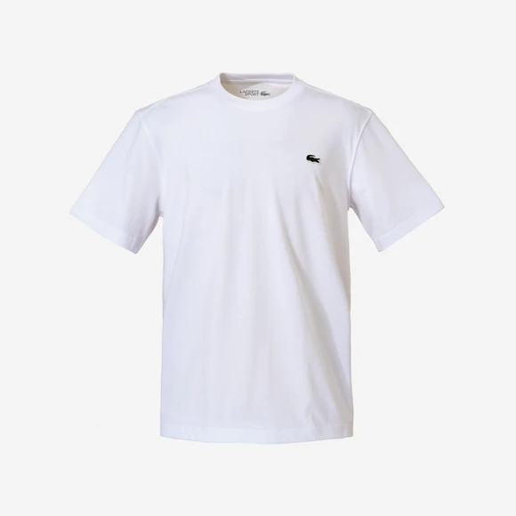 商品Lacoste|【Brilliant|包邮包税】法国鳄鱼 UNI BASIC ROUND T   短袖T恤  TH7618-53G 001,价格¥428,第1张图片