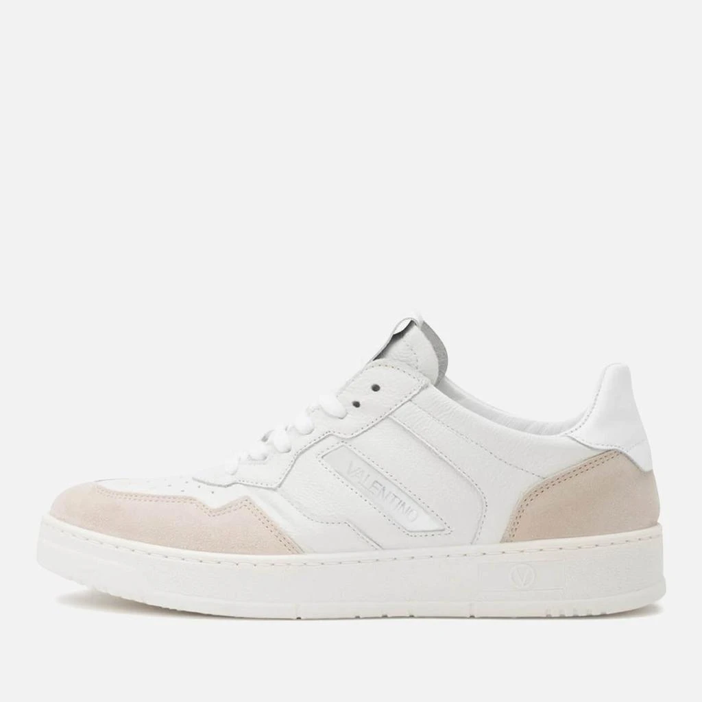 商品Valentino|Valentino Men's Apollo Basket Leather and Suede Trainers,价格¥993,第2张图片详细描述