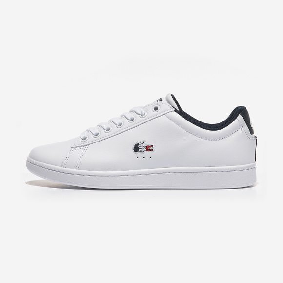 商品Lacoste|【韩国直邮|包邮包税】法国鳄鱼 CARNABY EVO TRI1 男生  运动鞋 SNEAKERS  7-39SMA0033 WHT/NVY/RED,价格¥842,第1张图片