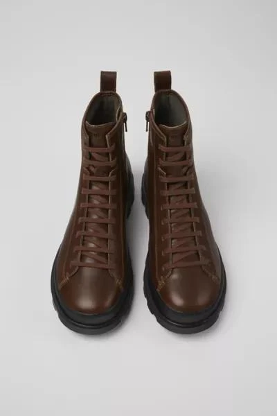 商品Camper|Camper Brutus Lace-Up Chunky Ankle Boots,价格¥1681,第4张图片详细描述