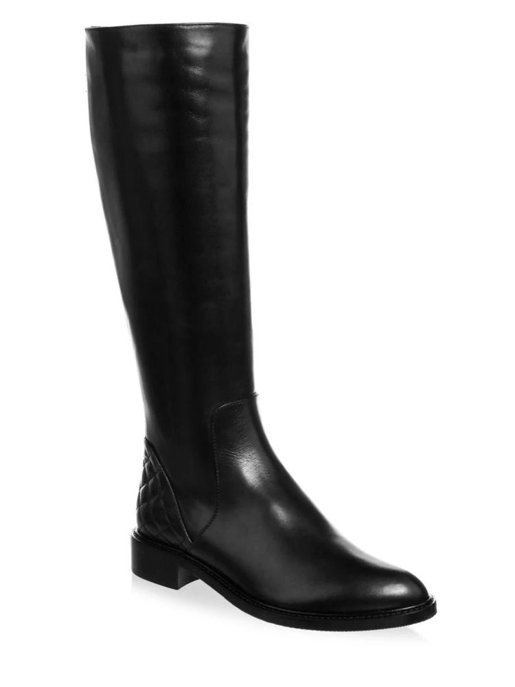 商品Aquatalia|Geneva Leather Side Zip Boots,价格¥1785,第1张图片