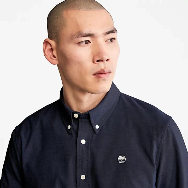商品Timberland|Pleasant River Slim Oxford Shirt for Men in Navy,价格¥452,第5张图片详细描述