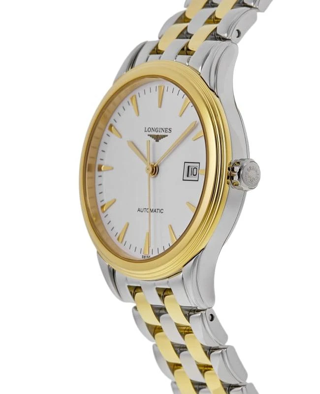 商品Longines|Longines Flagship Automatic Two Tone White Dial  Women's Watch L4.374.3.22.7,价格¥7507,第3张图片详细描述