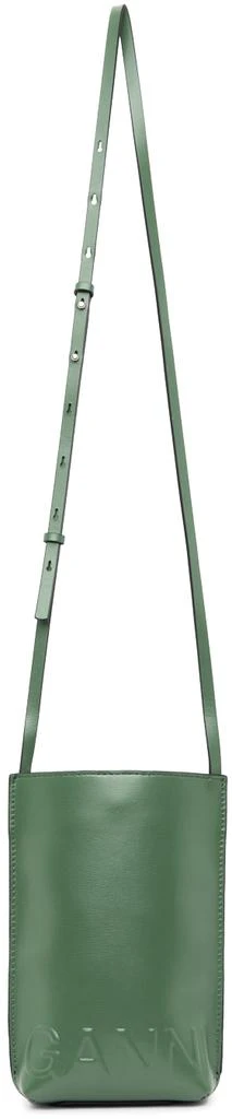 商品Ganni|Green Small Banner Bag,价格¥901,第4张图片详细描述