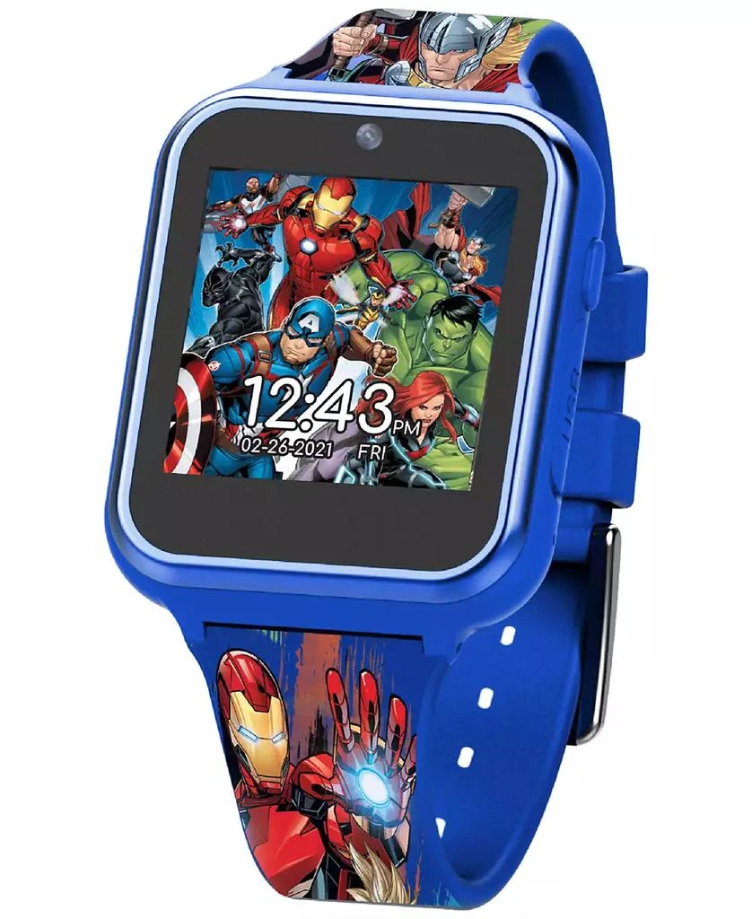 商品Accutime|Kid's Avengers Silicone Strap Touchscreen Smart Watch 46x41mm,价格¥277,第3张图片详细描述