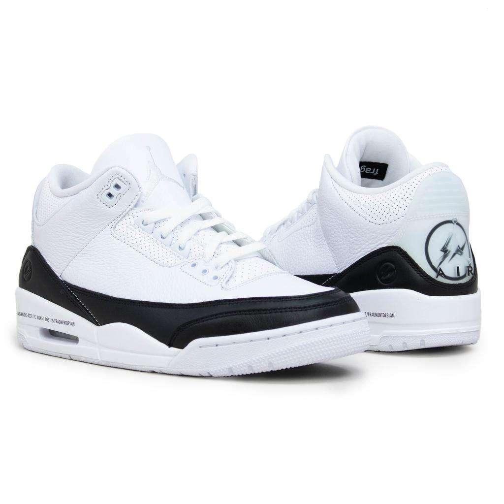 Air Jordan 3 x Fragment White Retro Sneaker商品第4张图片规格展示