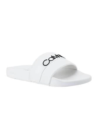 商品Calvin Klein|Klein Alongi Pool Slide Sandals,价格¥111,第1张图片