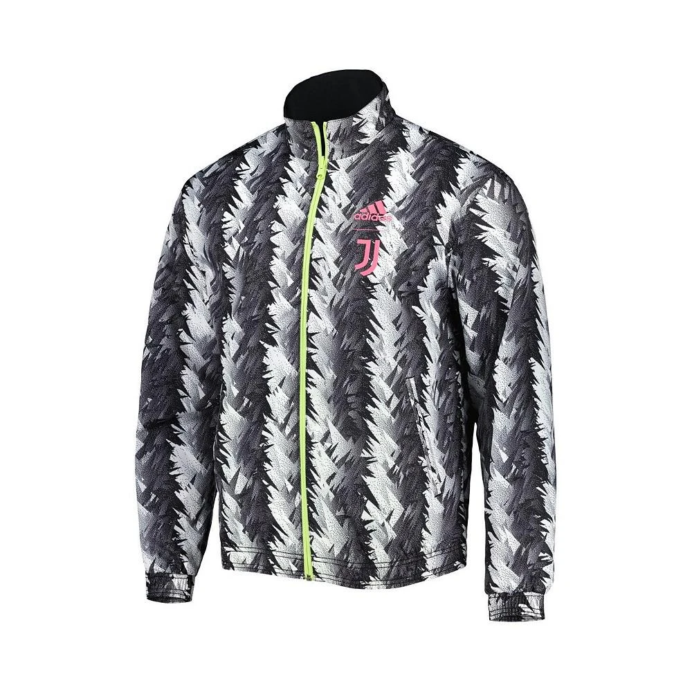 商品Adidas|Men's Black Juventus 2022/23 On-Field Team Logo Anthem Reversible Full-Zip Jacket,价格¥805,第2张图片详细描述