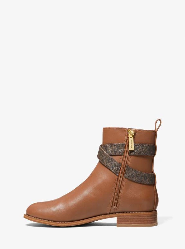 商品Michael Kors|Rory Leather and Logo Ankle Boot,价格¥557,第3张图片详细描述