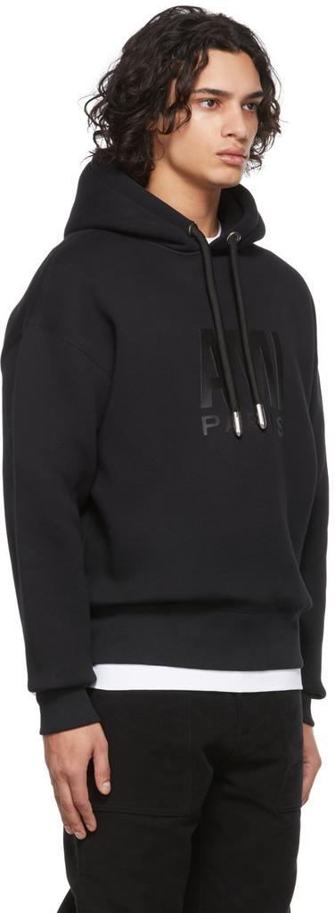 Black Paris Hoodie商品第2张图片规格展示