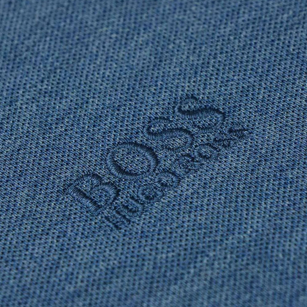 HUGO BOSS 男士海军蓝色徽标短袖POLO衫 PALLAS-50303542-465 商品