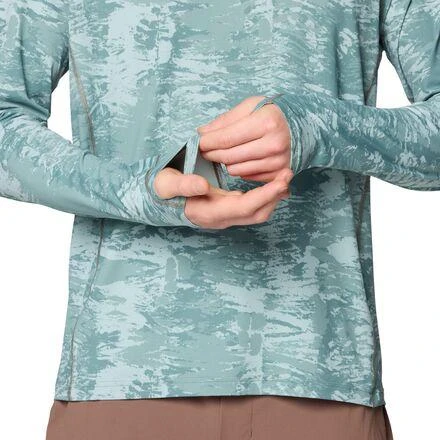 商品Mountain Hardwear|Crater Lake Long-Sleeve Crew Shirt - Men's,价格¥479,第5张图片详细描述