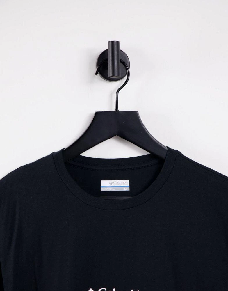 商品Columbia|Columbia CSC Basic Logo t-shirt in black Exclusive at ASOS,价格¥126,第4张图片详细描述