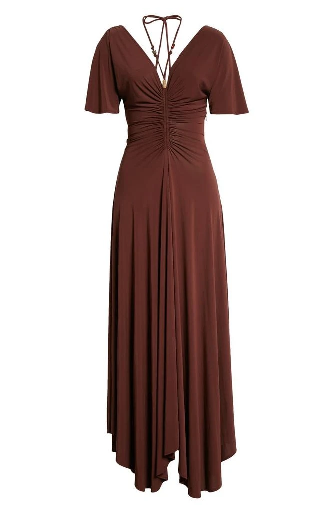 商品A.L.C.|Nina Ruched Beaded Maxi Dress,价格¥1954,第2张图片详细描述