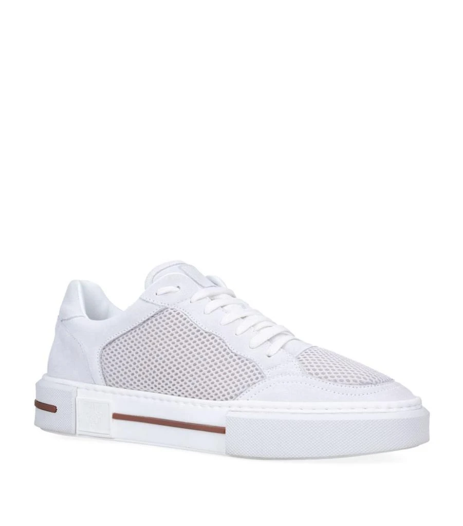 商品ELEVENTY|Suede Low-Top Sneakers,价格¥3845,第1张图片