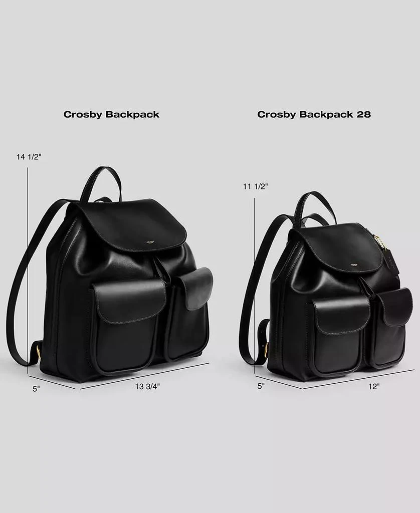 商品Coach|Crosby Leather Backpack 28,价格¥3122,第5张图片详细描述