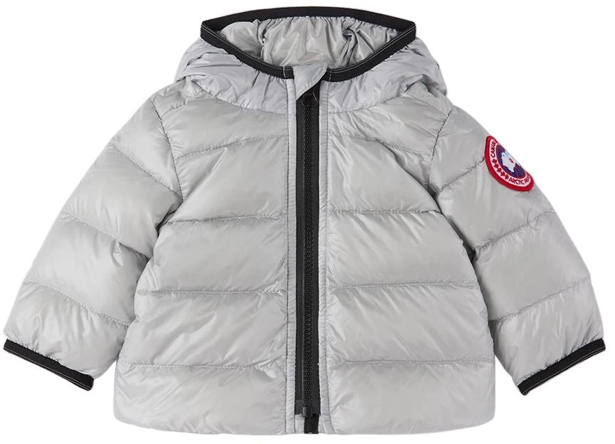 商品Canada Goose|Baby Silver Crofton Hoody Down Jacket,价格¥4131,第1张图片