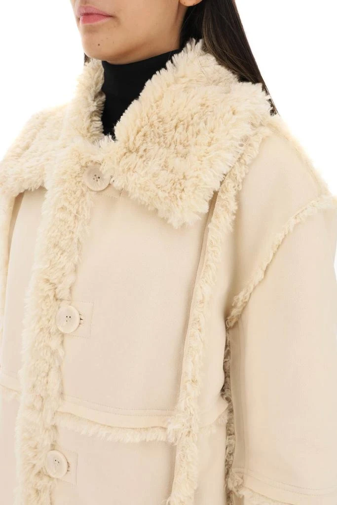 商品STAND STUDIO|'SAMIRA' REVERSIBLE FAUX SHEARLING COAT,价格¥3972,第5张图片详细描述