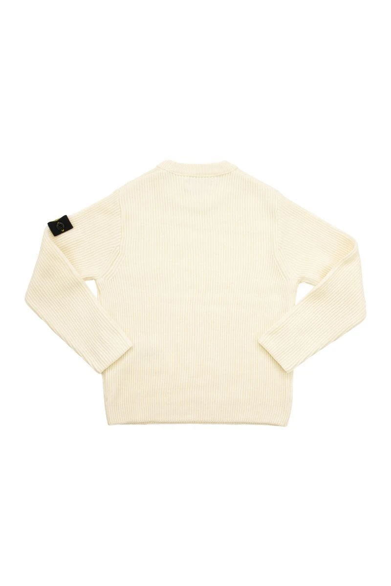 商品【商品预售7天】 Stone Island|Stone Island 男童针织毛衣 7816504A3V0099 浅棕色,价格¥1382,第3张图片详细描述