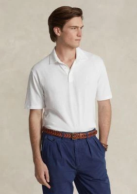 商品Ralph Lauren|Ralph Lauren Classic Fit Cotton Linen Polo Shirt,价格¥381,第1张图片