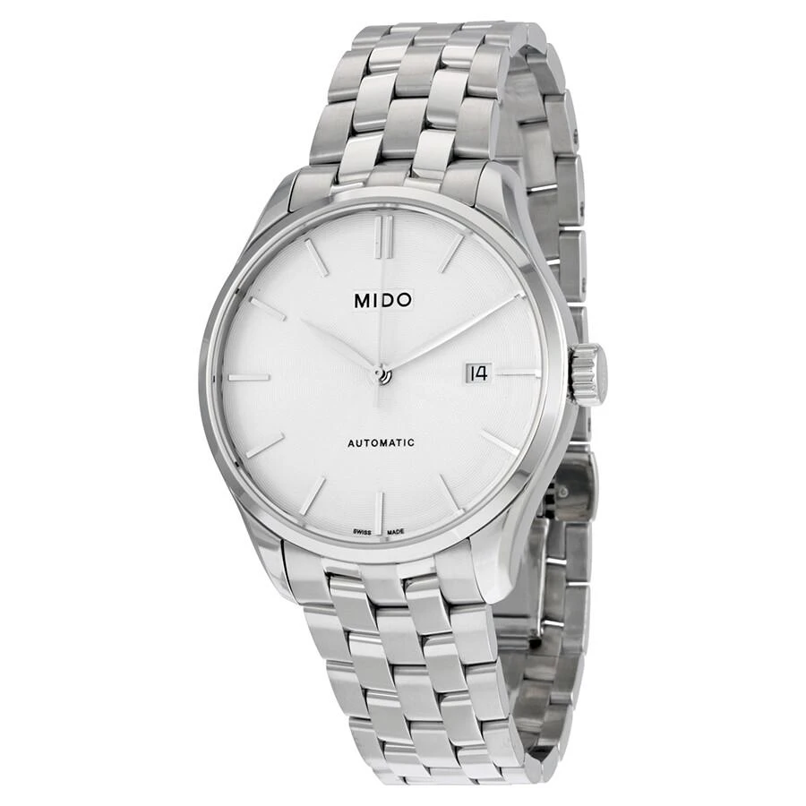 商品MIDO|Belluna II Automatic Silver Dial Men's Watch M0244071103100,价格¥2776,第1张图片