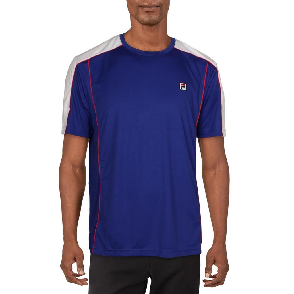 Fila Mens Heritage Tennis Performance Shirts & Tops商品第1张图片规格展示