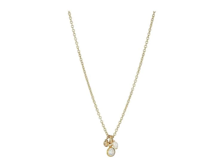 商品Dogeared|You Are Amazing, Pearl, Crystal Bezel and Bead Cluster Necklace,价格¥188,第2张图片详细描述