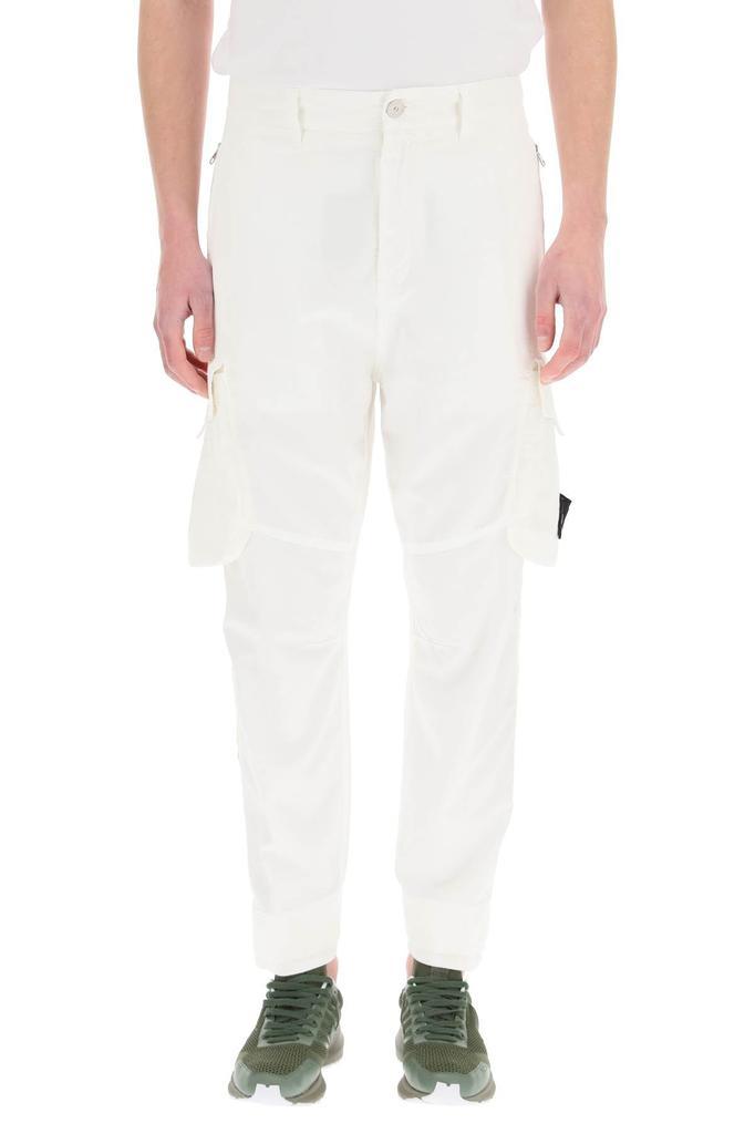 商品Stone Island|Stone island shadow project stretch lyocell cotton cavalry trousers,价格¥3359,第4张图片详细描述