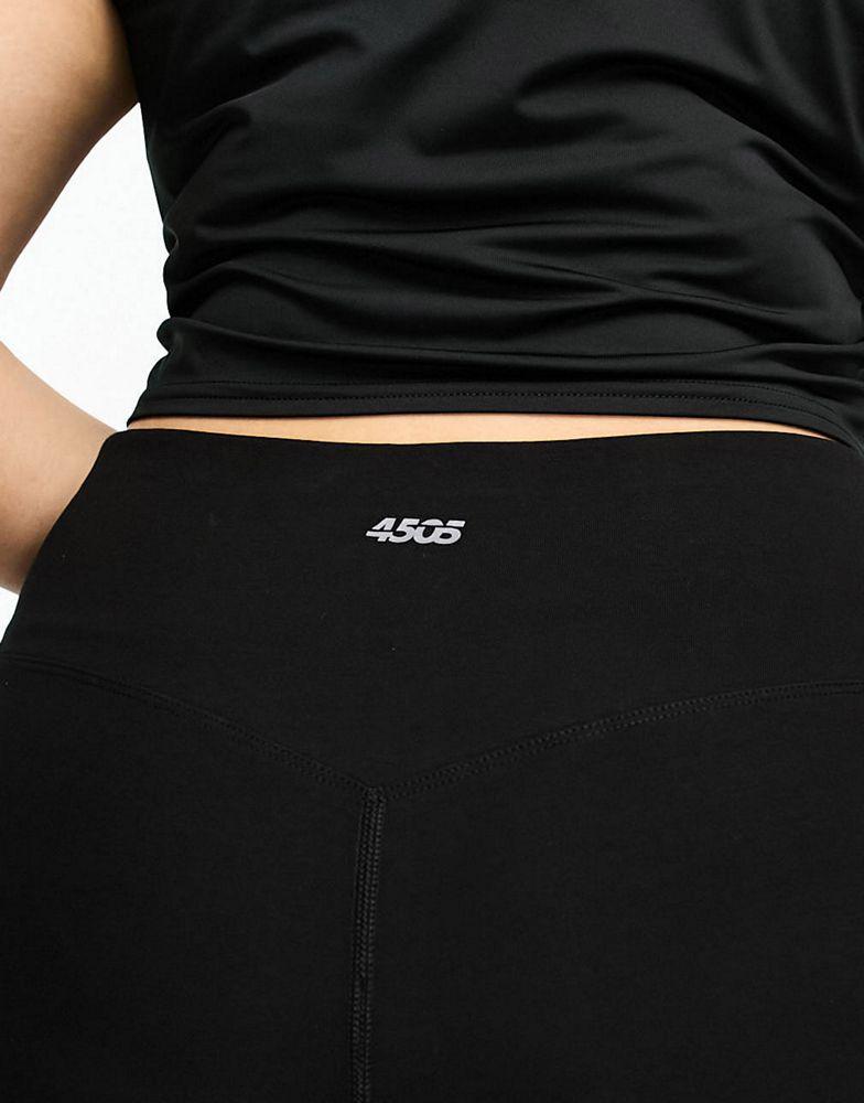 ASOS 4505 Curve icon 8 inch booty legging short in cotton touch商品第3张图片规格展示