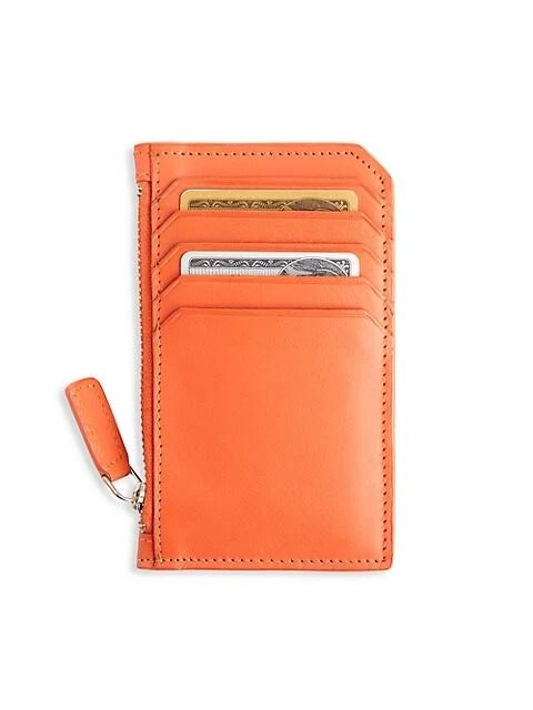 商品ROYCE New York|Zip Leather Card Wallet,价格¥744,第1张图片