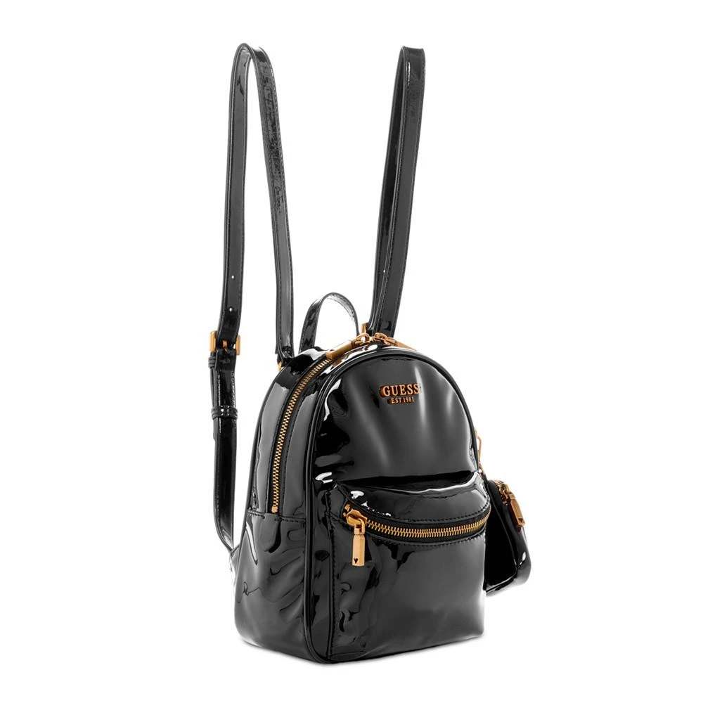 商品GUESS|House Party Small Patent Backpack,价格¥484,第2张图片详细描述