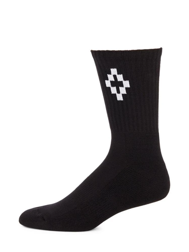 商品Marcelo Burlon|Mid-Calf Socks,价格¥413,第1张图片