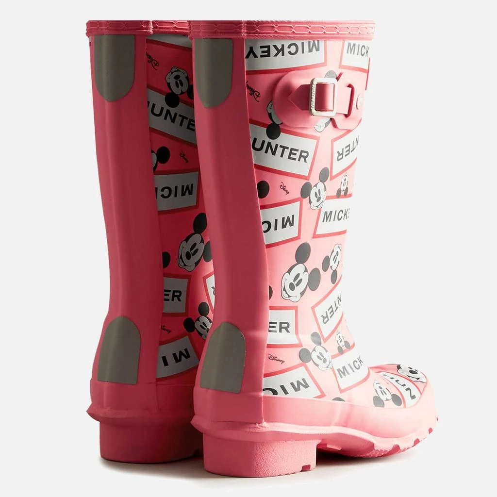 商品The Hut|Hunter X Disney Original Kid's Disney Wellington Boots - Pink Shiver,价格¥224,第3张图片详细描述