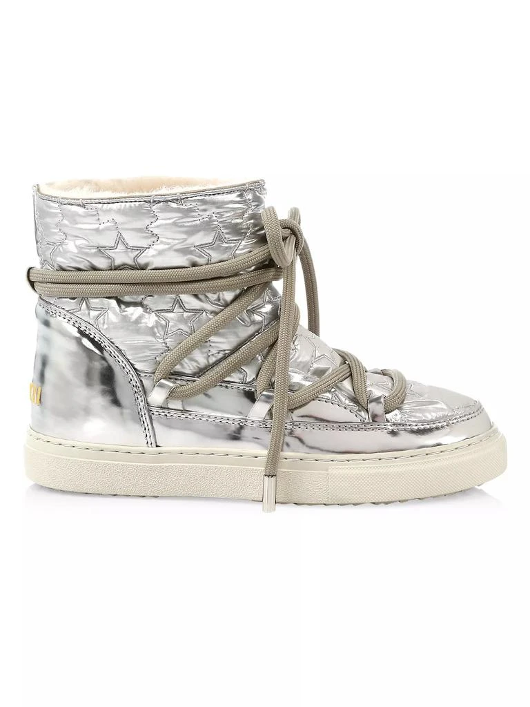 商品INUIKII|Bomber Star Metallic Sneaker Boots,价格¥1170,第1张图片