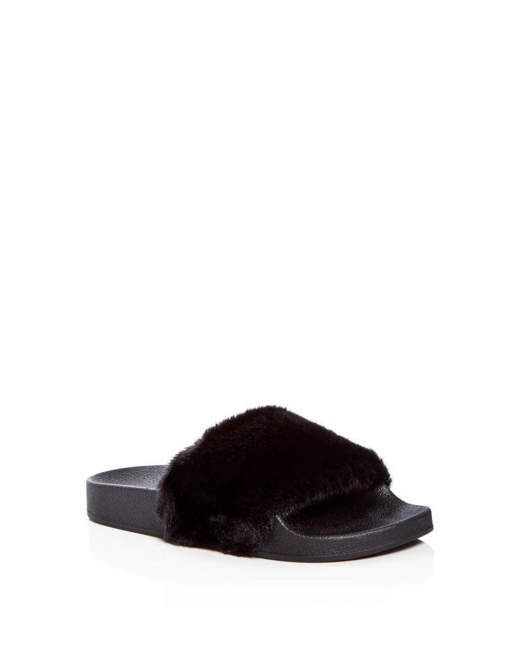 商品Steve Madden|女孩(大/小童)Girls' Softey Slide Sandals - Little Kid, Big Kid,价格¥134,第1张图片