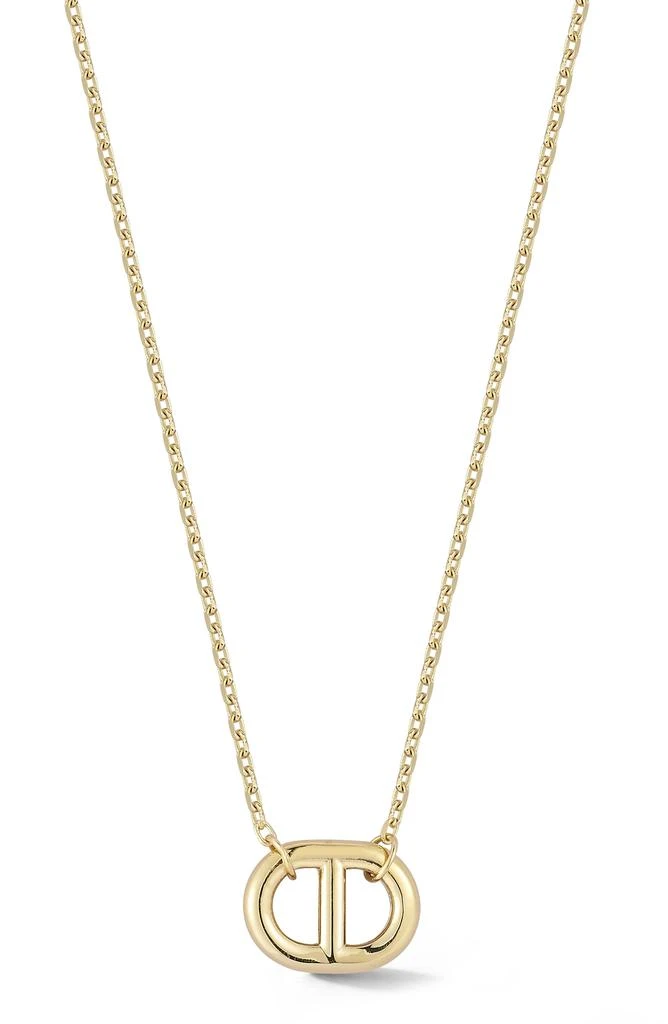 商品Ember Fine Jewelry|14K Yellow Gold Mariner Link Pendant Necklace,价格¥3525,第1张图片