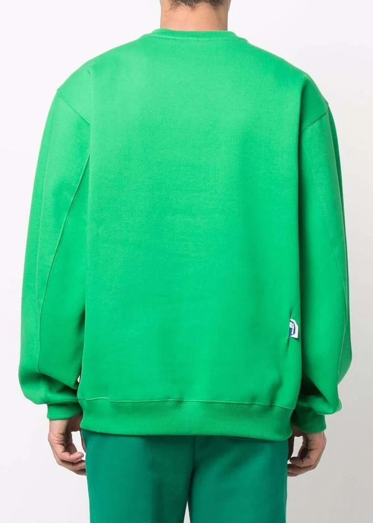商品ADER error|ADER error Green Twin Heart Logo Sweatshirt,价格¥1371,第3张图片详细描述