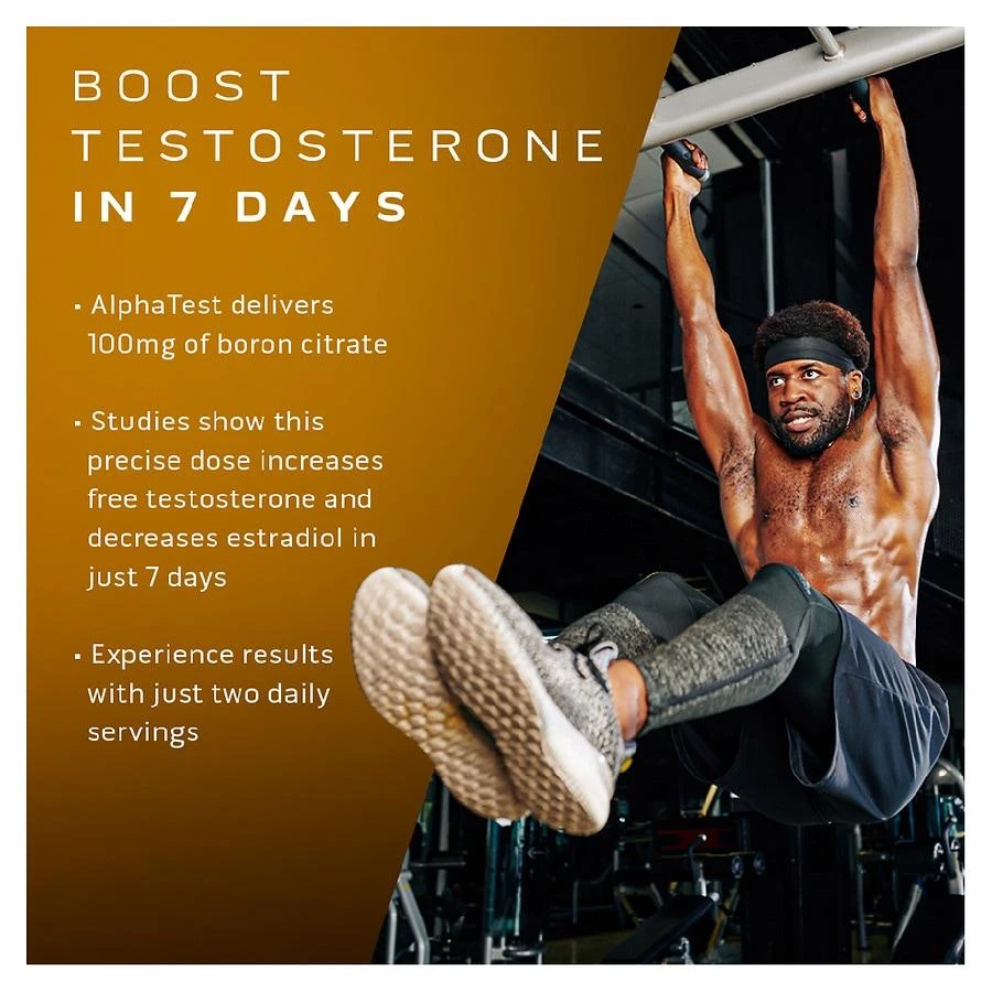 AlphaTest ATP & Testosterone Booster for Men 商品