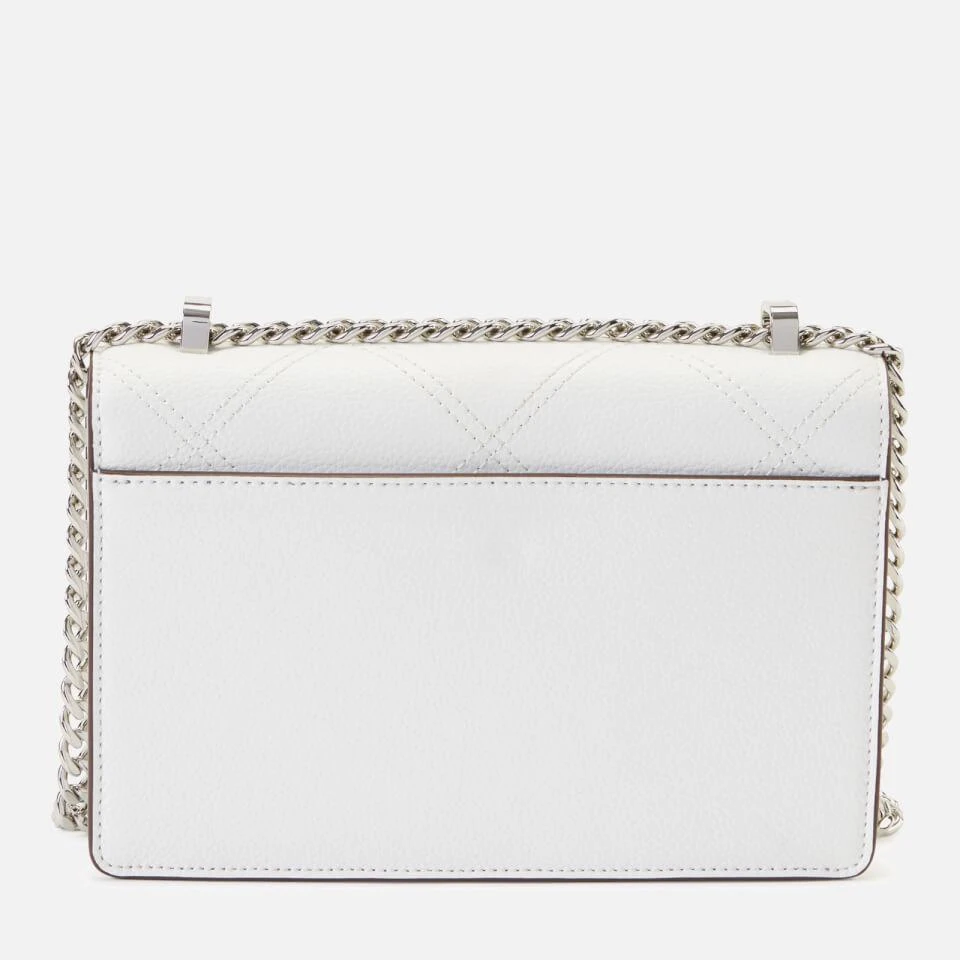 商品DKNY|DKNY Women's Elissa Small Shoulder Flap Bag - Optic White,价格¥1202,第2张图片详细描述