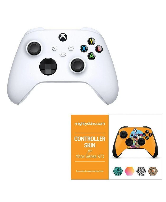 商品Microsoft|Xbox Series X/S Controller in White with Skins Voucher,价格¥685,第1张图片