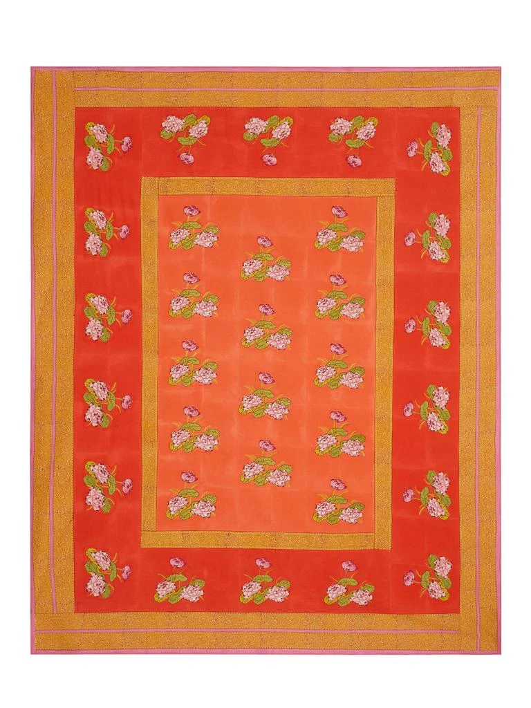商品LISA CORTI|Tea Flower Redorange Tablecloth,价格¥2052,第1张图片