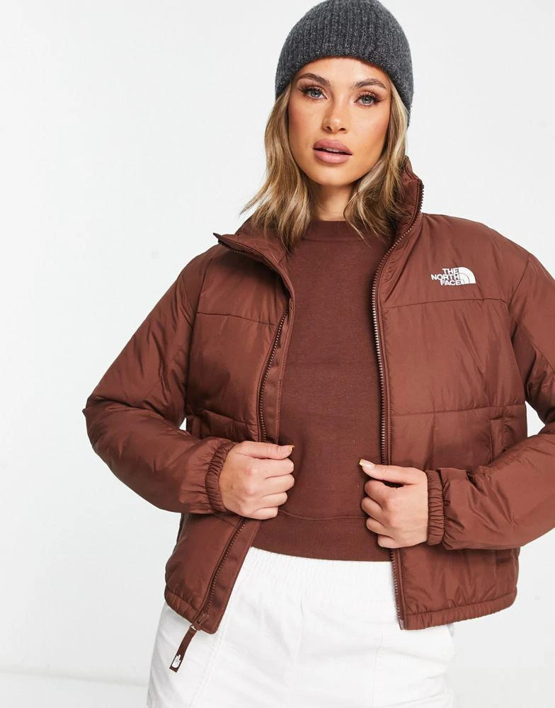 商品The North Face|The North Face Gosei puffer jacket in brown,价格¥1091,第1张图片