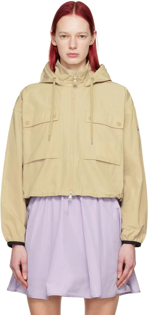 商品Moncler|米色 Leda 夹克,价格¥13149,第1张图片