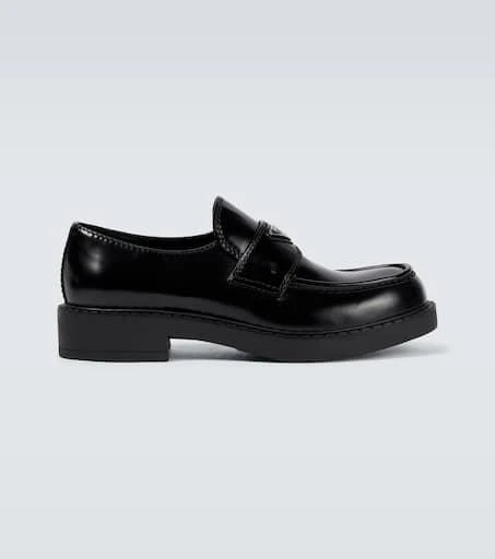 商品Prada|磨砂皮革乐福鞋,价格¥11362,第1张图片