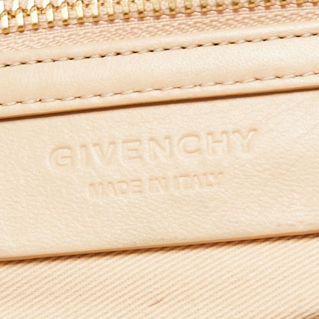 Givenchy Green Leather Nightingale Satchel商品第10张图片规格展示