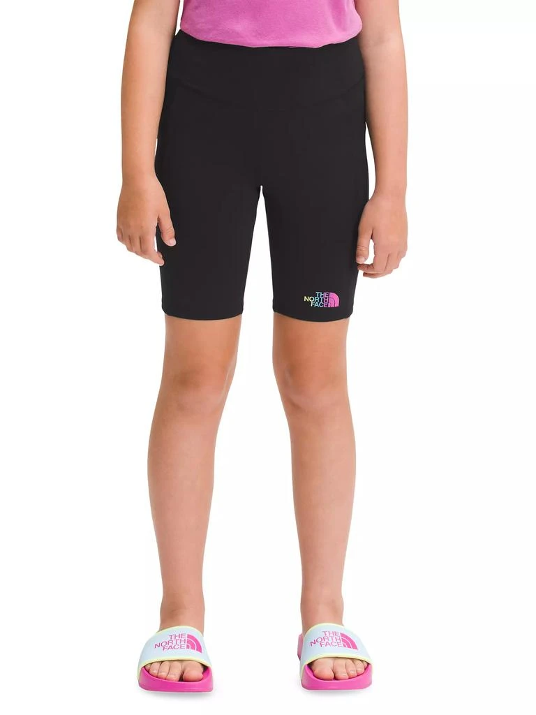 商品The North Face|Little Girl's &amp; Girl's Never Stop Biker Shorts,价格¥132,第2张图片详细描述