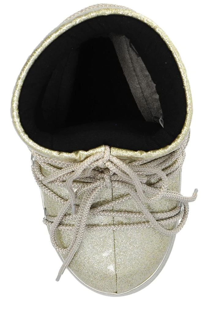 商品Moon Boot|Moon Boot Icon Low Glitter Lace-Up Boots,价格¥1379,第4张图片详细描述