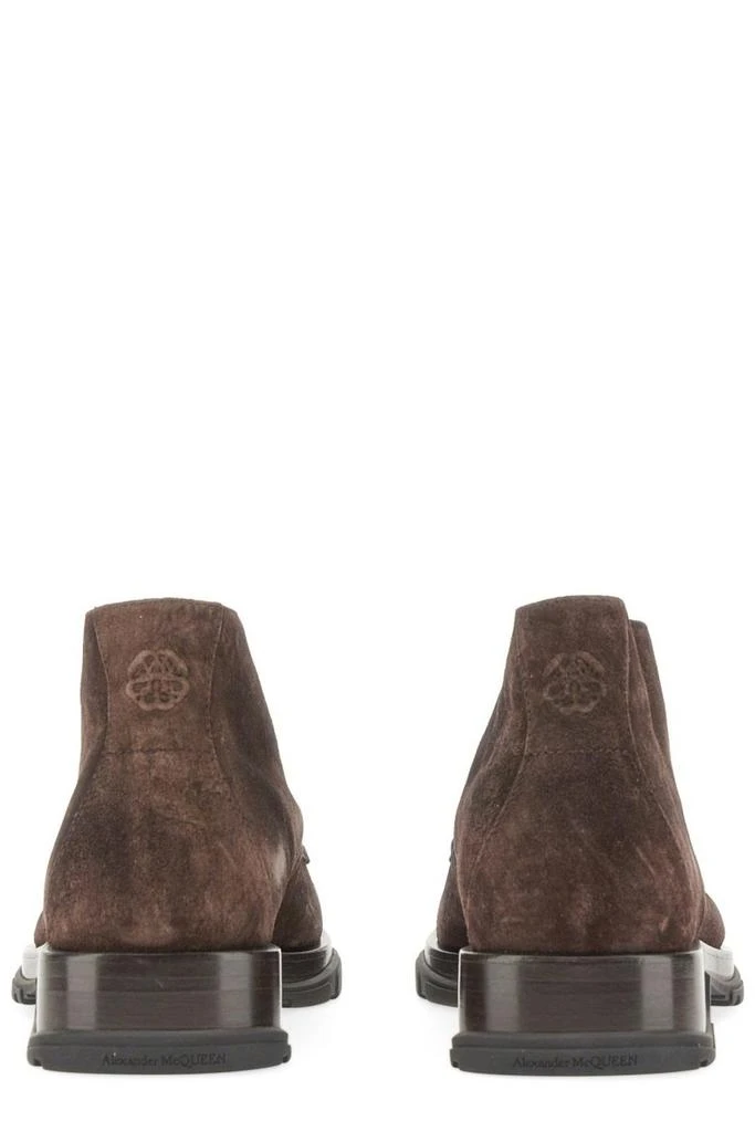 商品Alexander McQueen|Alexander McQueen Lace-Up Boots,价格¥3594,第3张图片详细描述